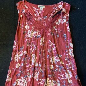 Lucky Brand Wildflower Tank Top